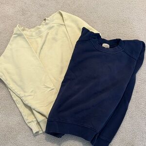 DONNI - Bundle of Eco Terry Sweatshirts - Navy & Yellow